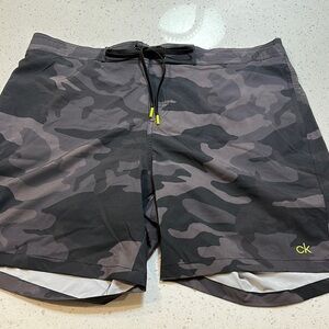 Calvin Klein Camo Swim Shorts
